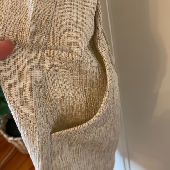 Cremieux cream and beige dress. Size 2 - Picture 4 of 6